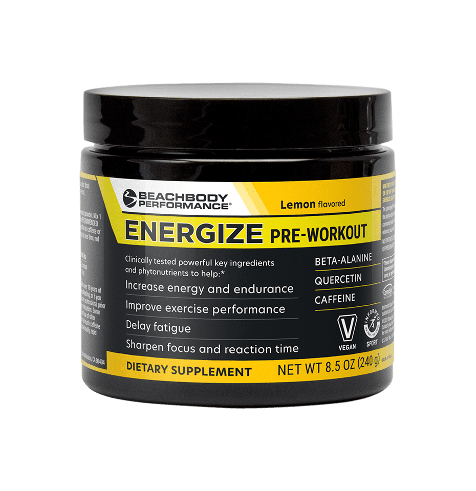 Energize PreWorkout Lemon BODi Performance